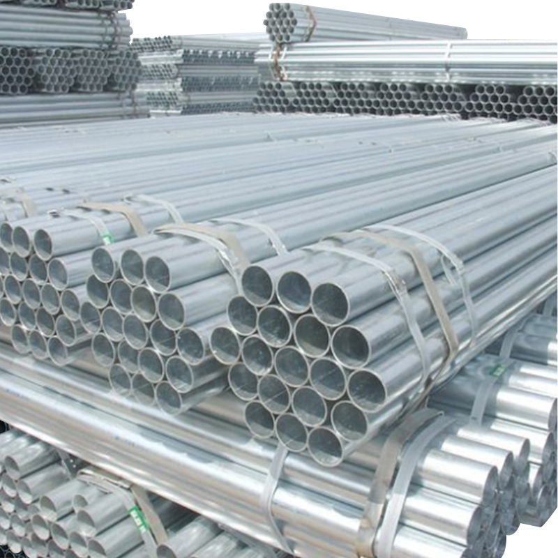 Galvanized Steel Round pipe Steel Tube Hollow Section SS400 A36 S235JR Q235