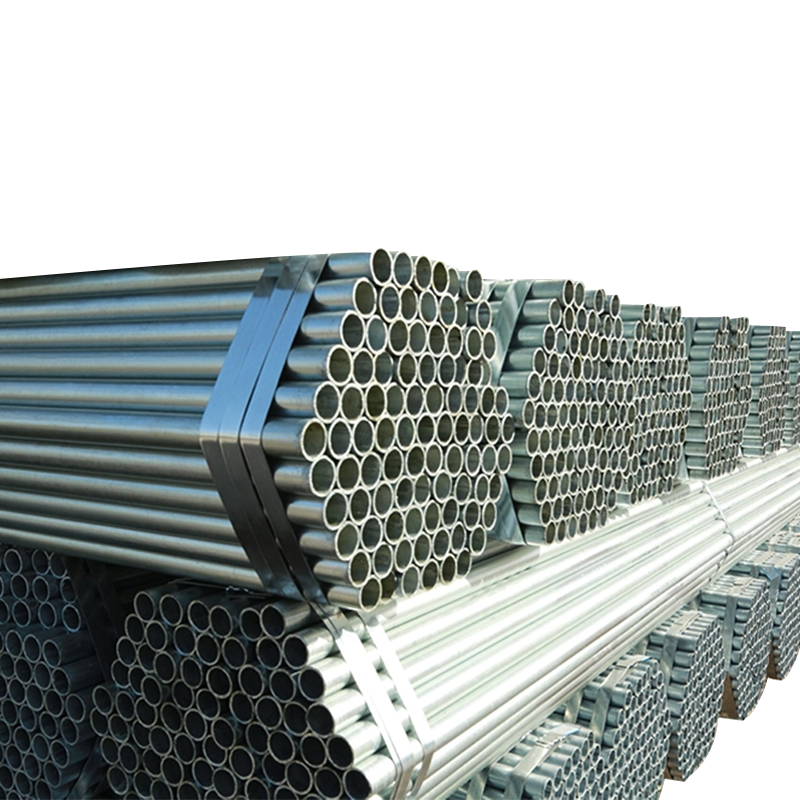 Galvanized Steel Round pipe Steel Tube Hollow Section SS400 A36 S235JR Q235