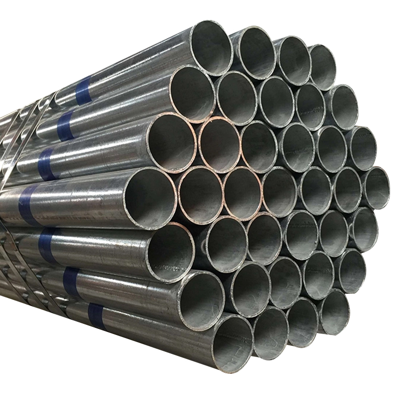 Galvanized Steel Round pipe Steel Tube Hollow Section SS400 A36 S235JR Q235