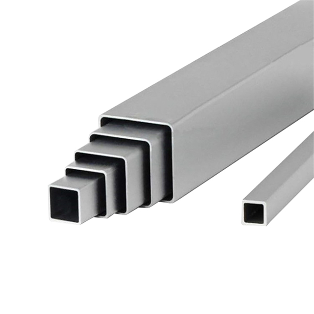Aluminium Rectangular Profile / Square Aluminium Aluminum Tube